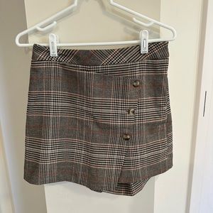 Kookai plaid skort